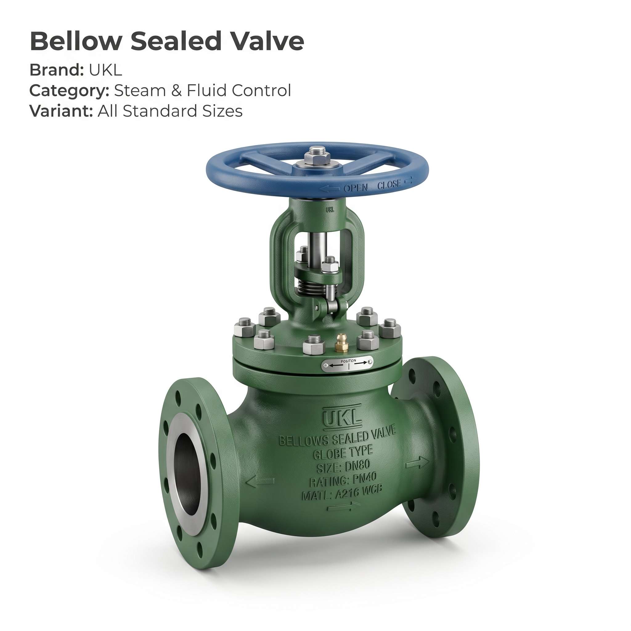 Bellow Sealed Valve
