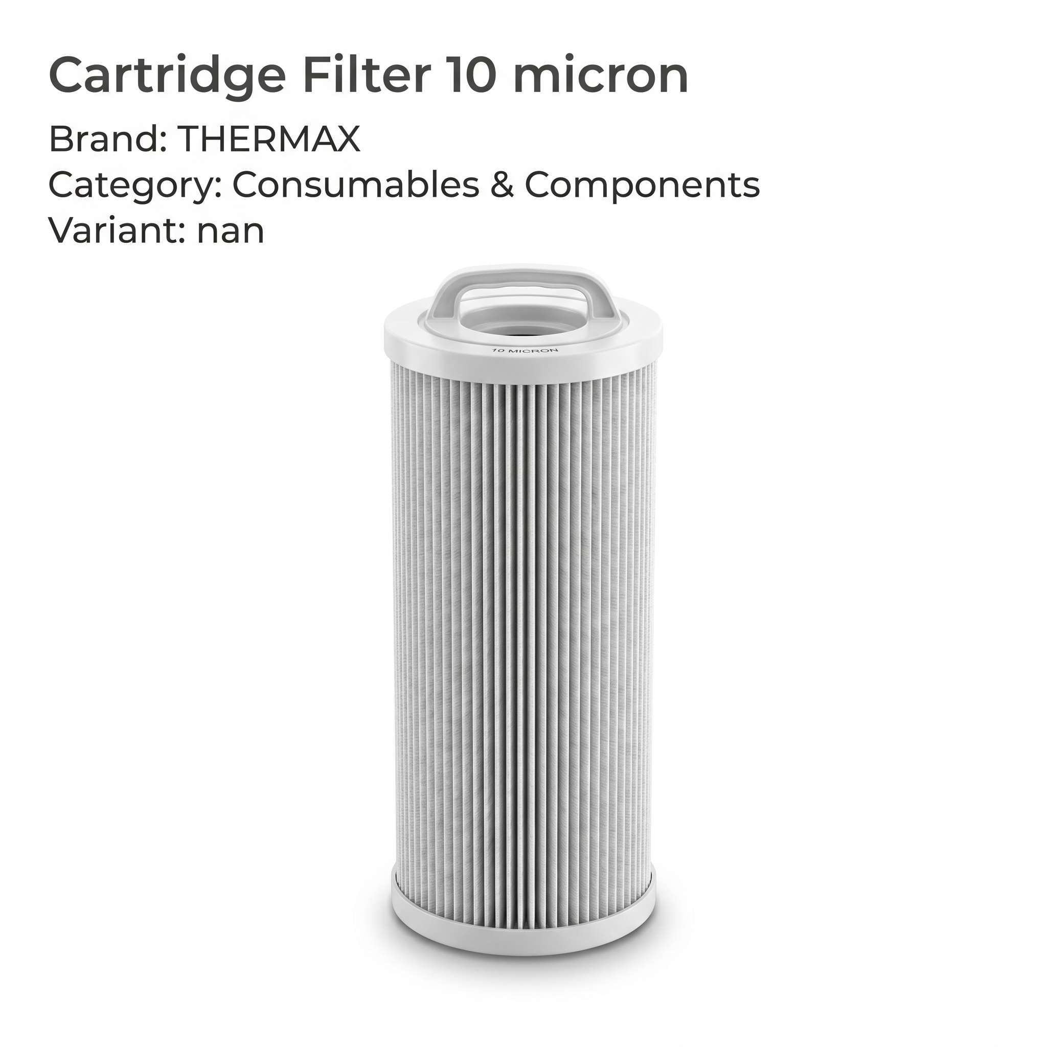 Cartridge Filter 10 micron