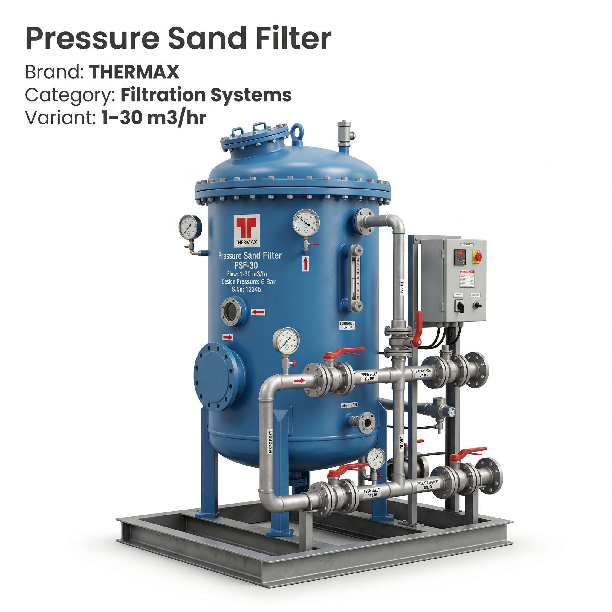 Pressure Sand Filter